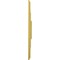 Ekena Millwork Eris Ceiling Medallion (Fits Canopies up to 9 7/8"), 18"W x 18"H x 3 1/2"ID x 1 1/8"P, Rich Gold CM18ERRGS - alternate 4